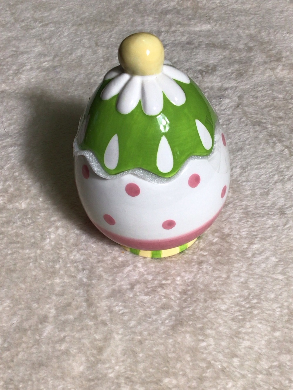 Carnival cottage Egg Storage Jar